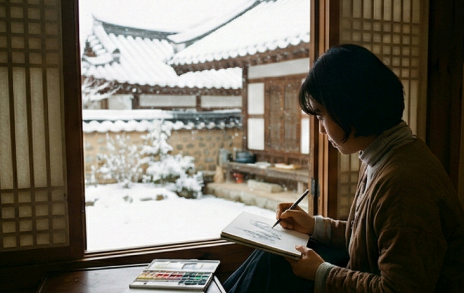 녹색처방12 겨울풍경스케치